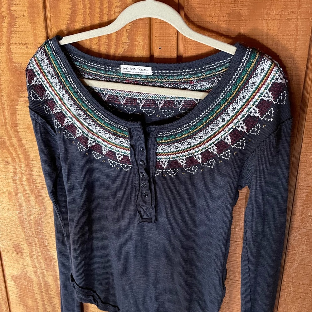We the Free off shoulder top